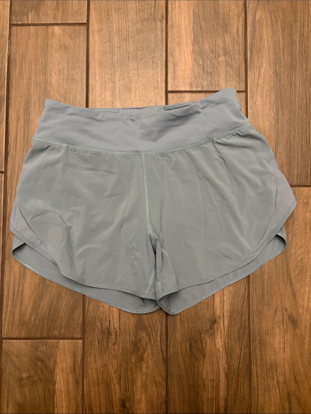 Lululemon grayish green  women's athletic shorts